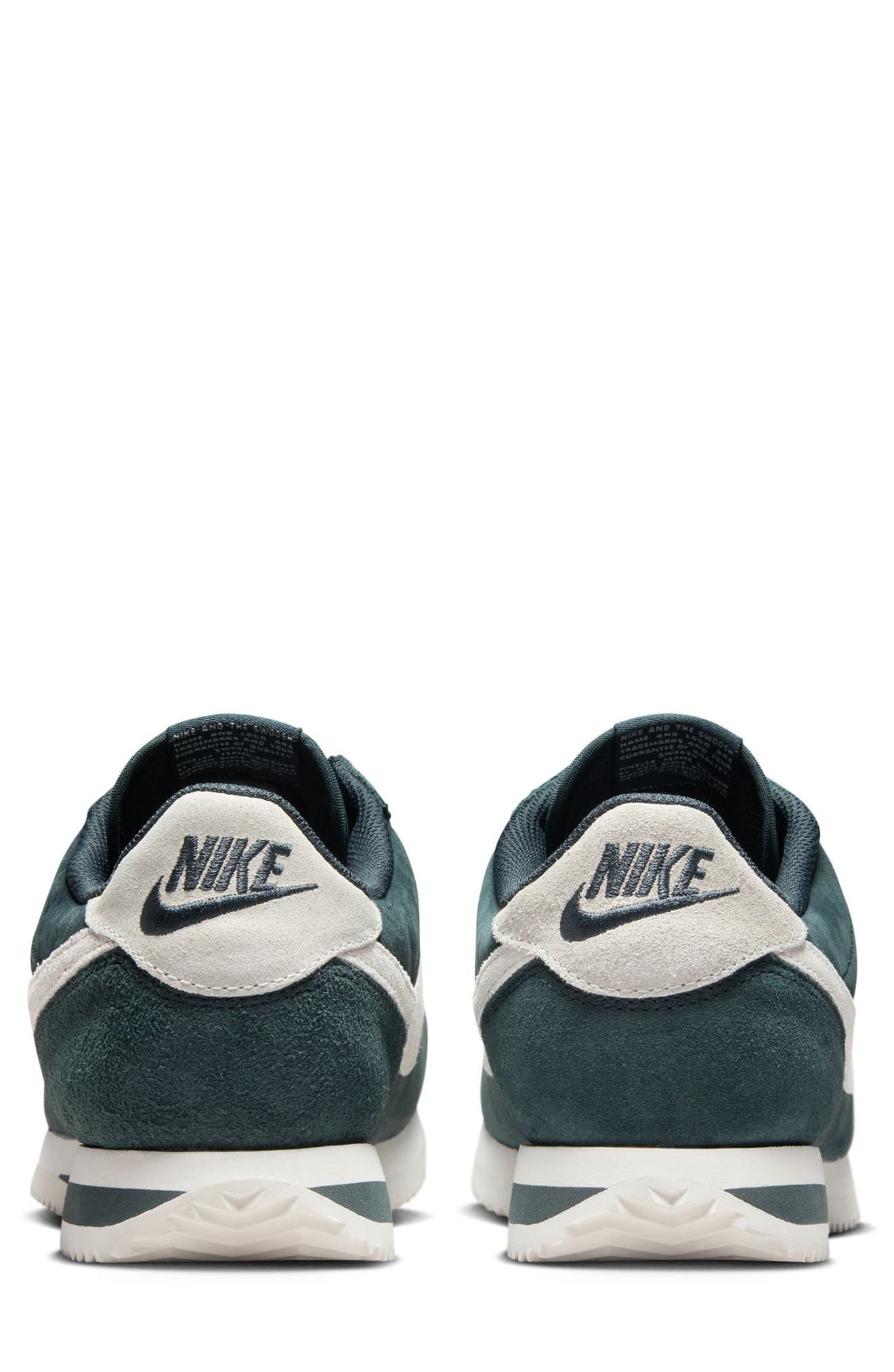 Nike Cortez Premium Sneaker, Alternate, color, 300 Seawd/Sail