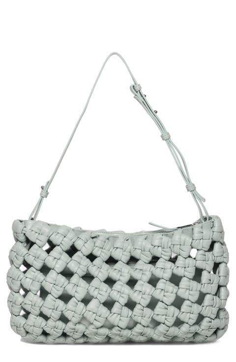 Ash Leather Convertible Clutch