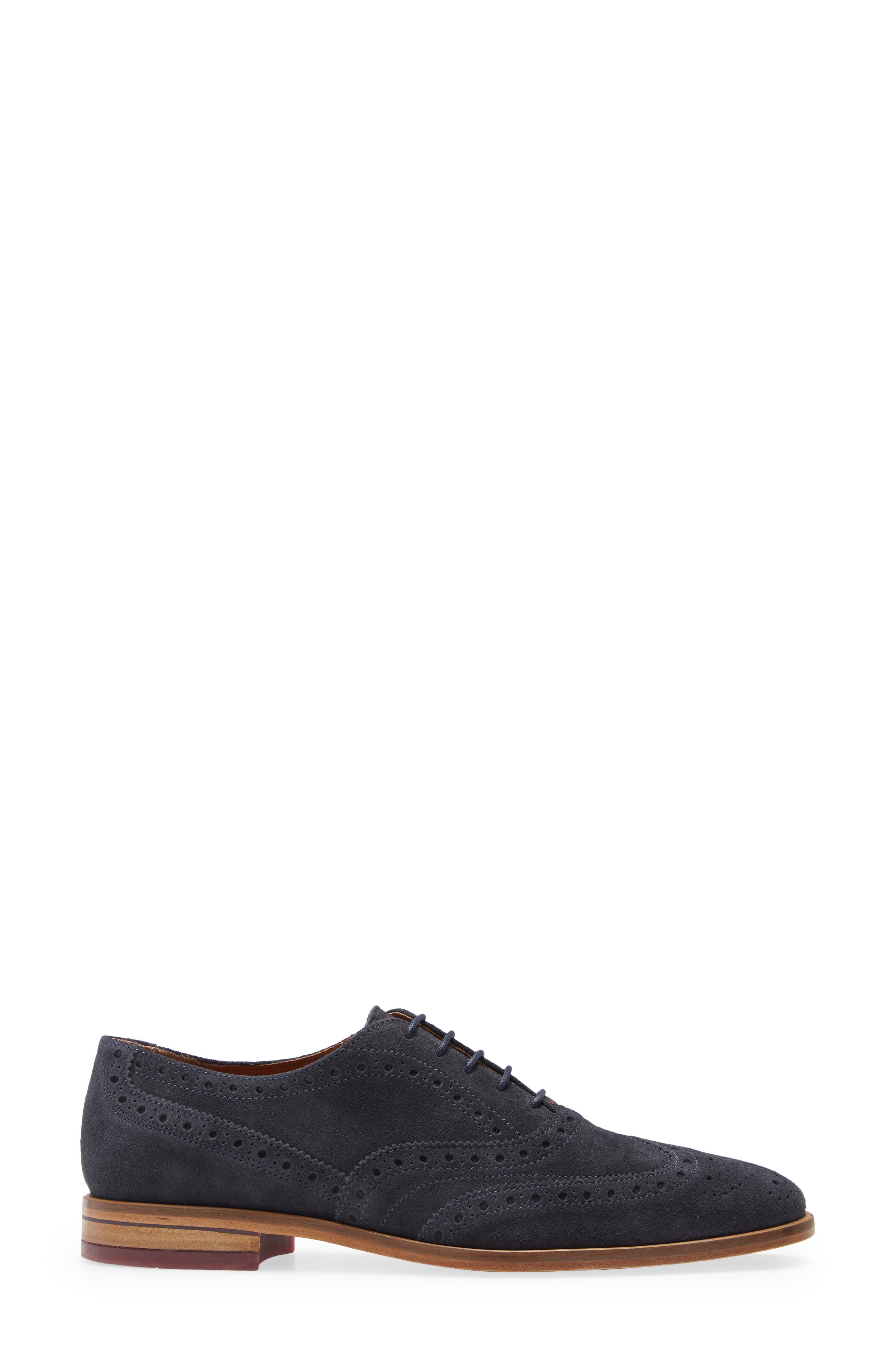 Fedinos Wingtip, Alternate, color, NAVY