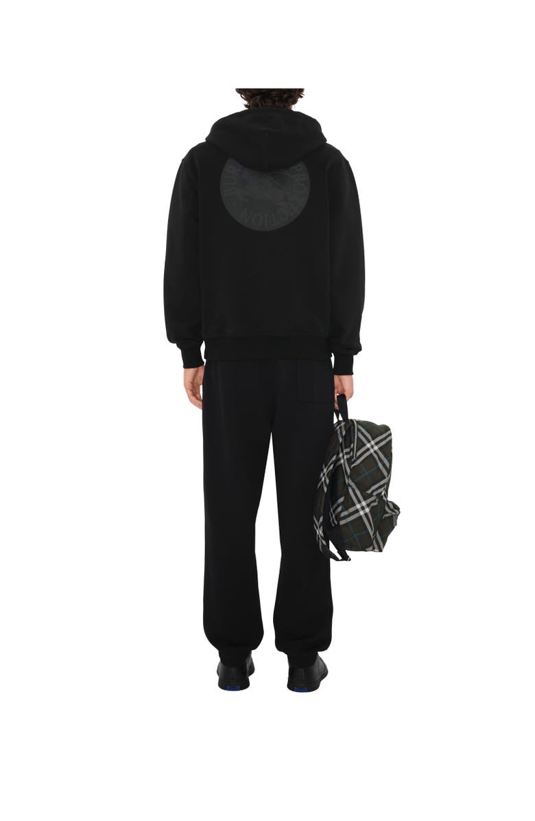 Burberry EKD Badge Cotton Jogging Pants, Alternate, color, Black