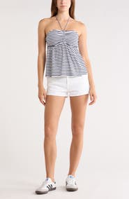 Abound Babydoll Halter Top