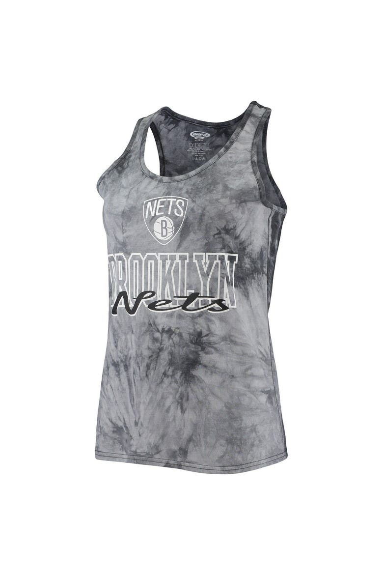 Women's Concepts Sport Charcoal Brooklyn Nets Billboard Racerback Tank Top & Shorts Sleep Set, Alternate, color, Charcoal