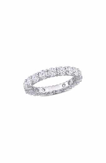 Lab Created Moissanite Band Ring