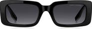 Marc Jacobs 53mm Gradient Rectangular Sunglasses