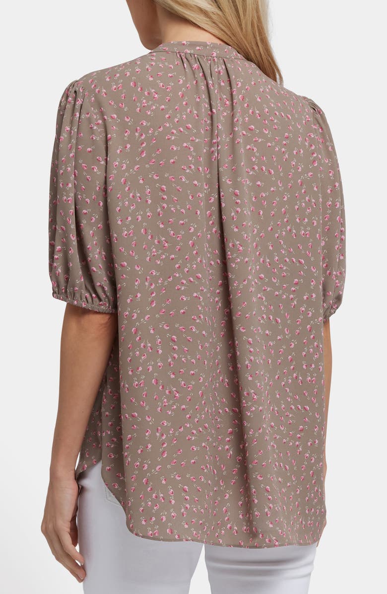 NYDJ Puff Sleeve Popover Top, Alternate, color, Josefina