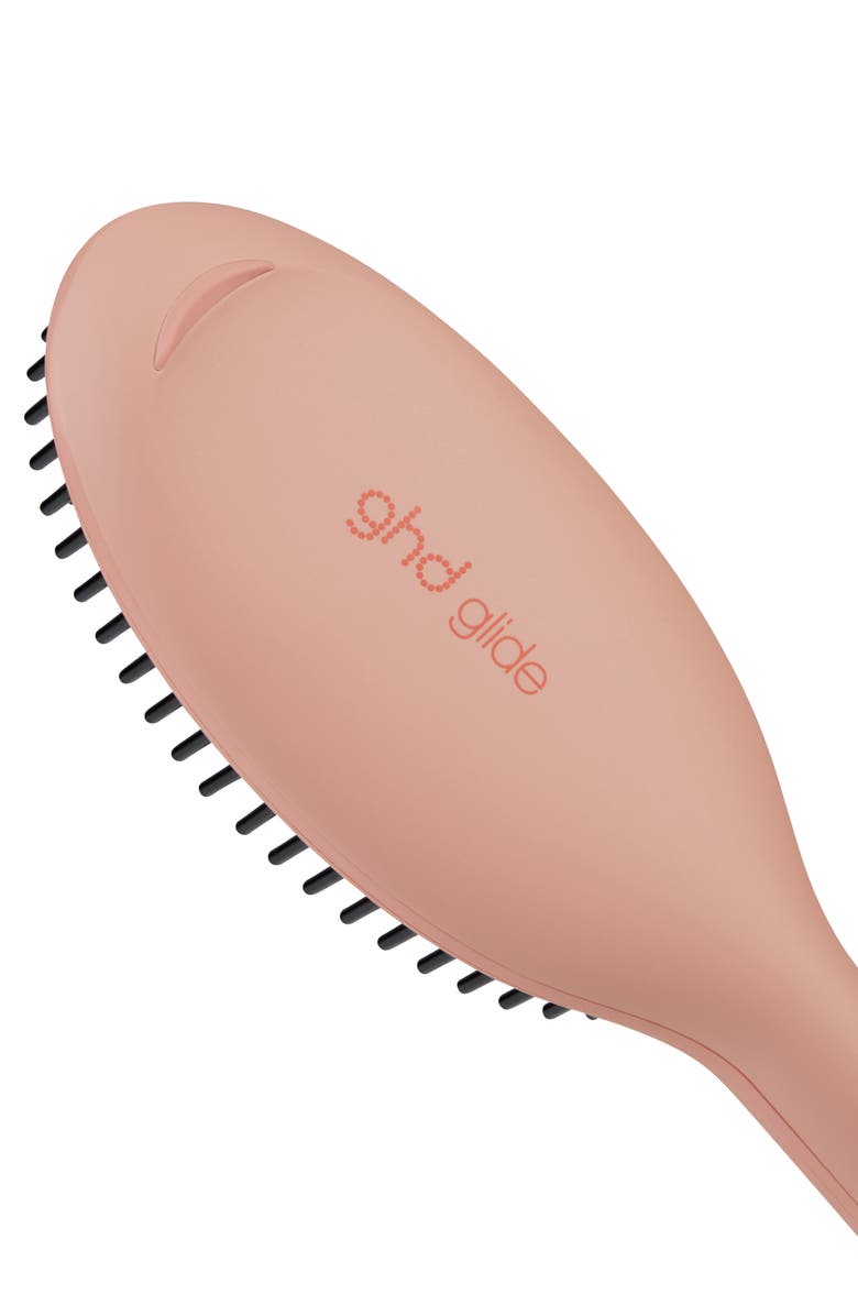 ghd Glide Hot Smoothing Brush - Peach Pink, Alternate, color, Pink
