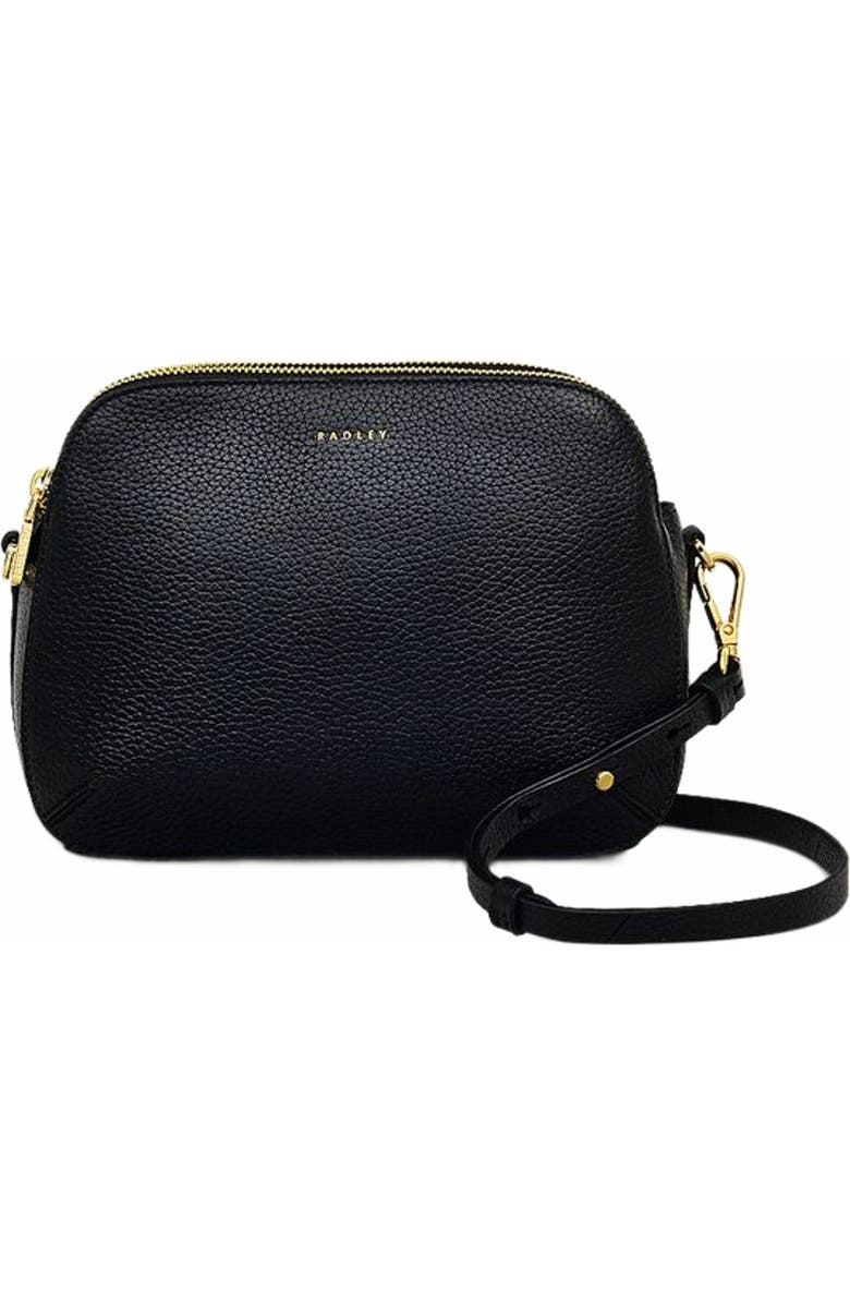 Radley Dukes Place Medium Ziptop Crossbody Bag, Main, color, Black