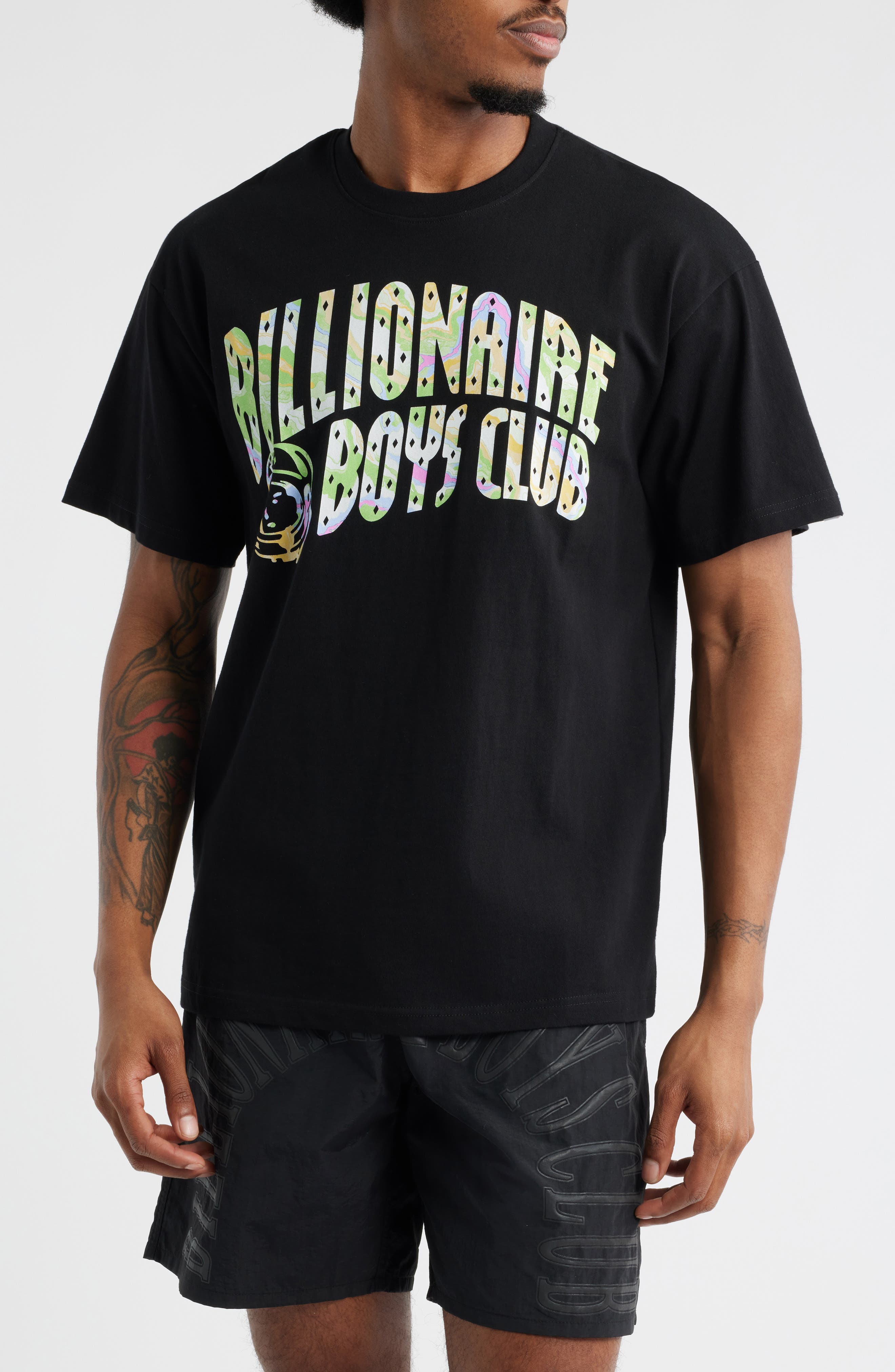 Billionaire Boys Club Arch Logo Graphic Cotton T-Shirt