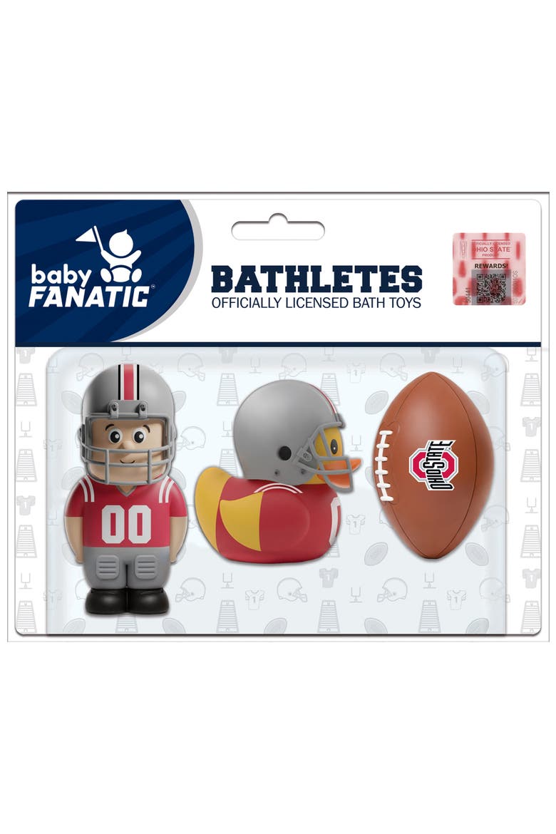 Ohio State Buckeyes NCAA Bath Toys, Main, color, Multicolor