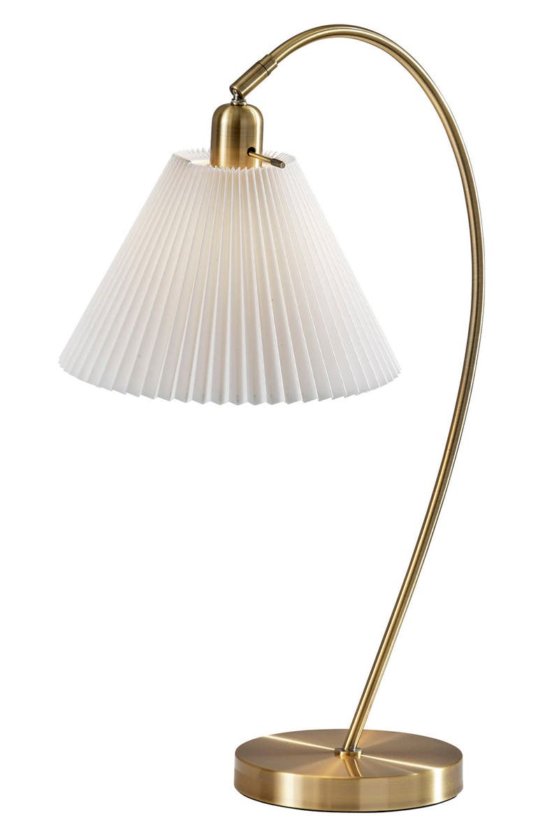 ADESSO LIGHTING Delaney Table Lamp, Main, color, Antique Brass