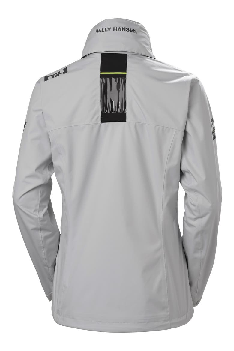 Crew Waterproof Hooded Jacket, Alternate, color, 853 GREY FOG