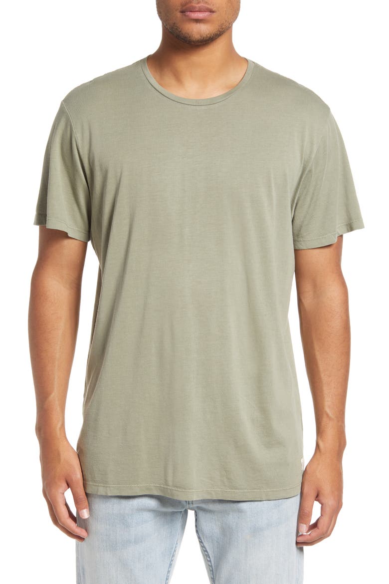 Signature Slub T-Shirt, Main, color, VETIVER