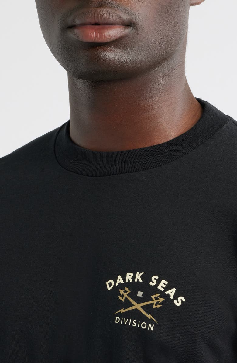 DARK SEAS Headmaster V3 Long Sleeve Graphic T-Shirt, Alternate, color, Black