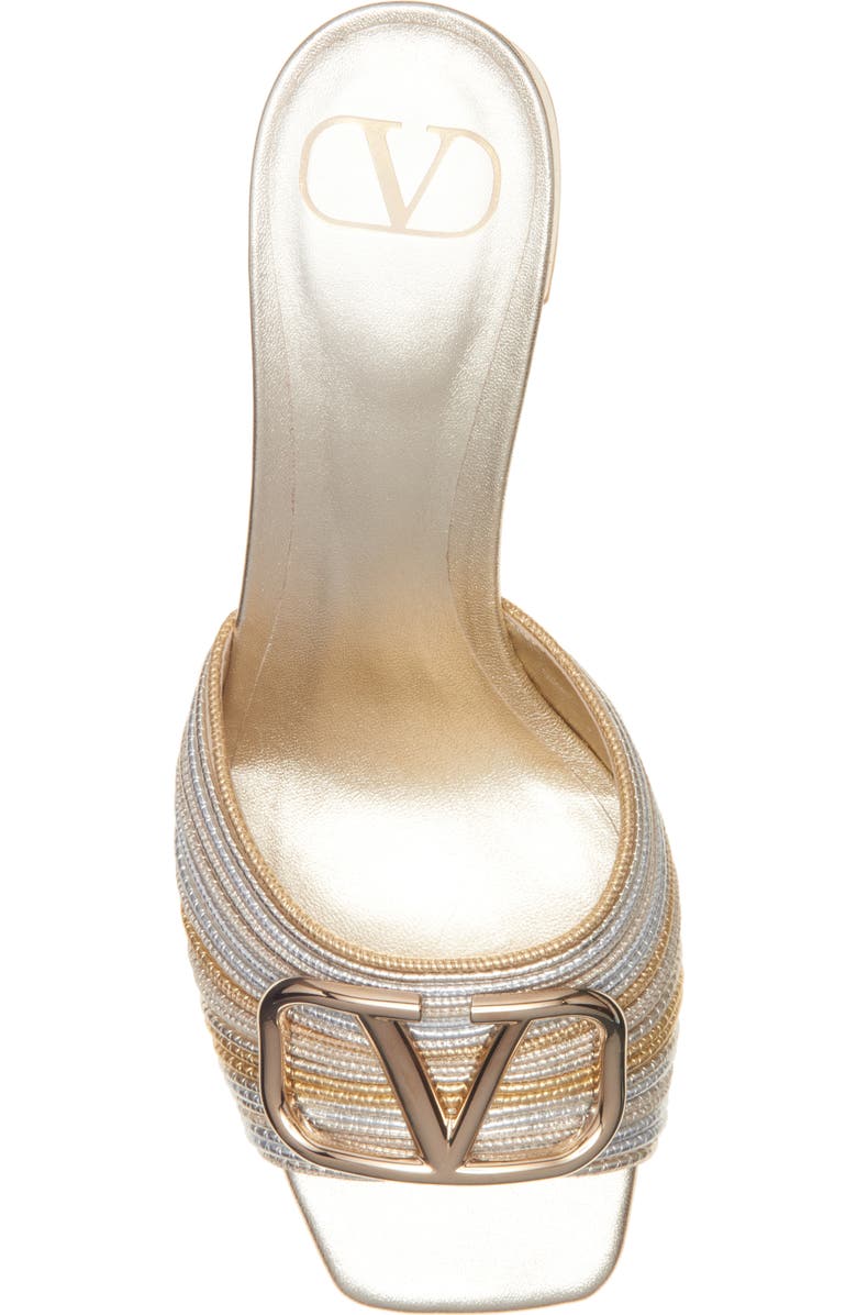 Valentino Garavani VLOGO Slide Sandal, Alternate, color,