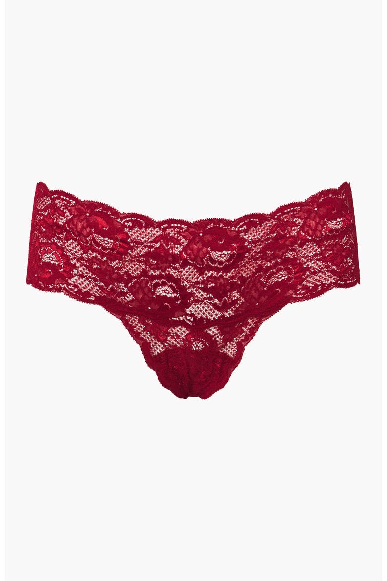 Nsn Comfie Thong, Alternate, color, Sindoor Red