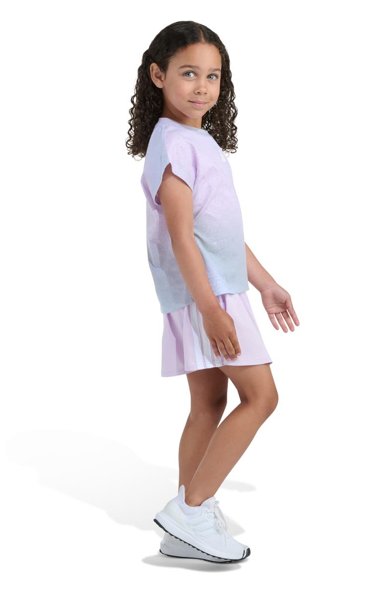 adidas Kids' Ombré Top & Skort Set, Alternate, color, Crystal Sky