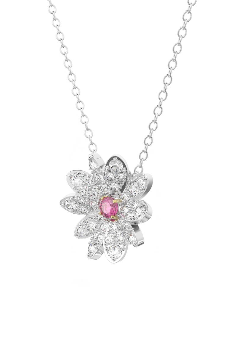 Swarovski Eternal Flower Pendant Necklace, Alternate, color, 