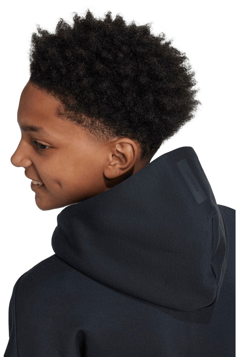 Kids' Z.N.E. Hoodie, Alternate, color, BLACK/BLAC