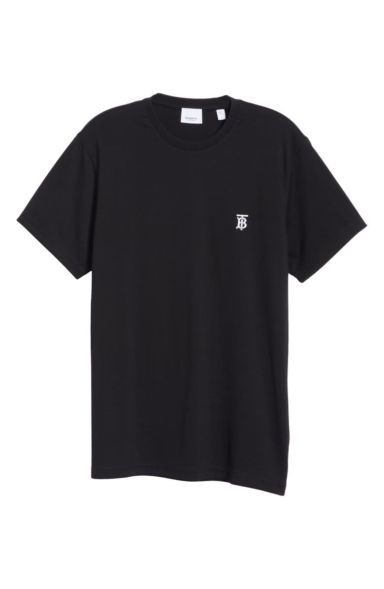 Burberry Parker Embroidered Logo T-Shirt, Alternate, color,