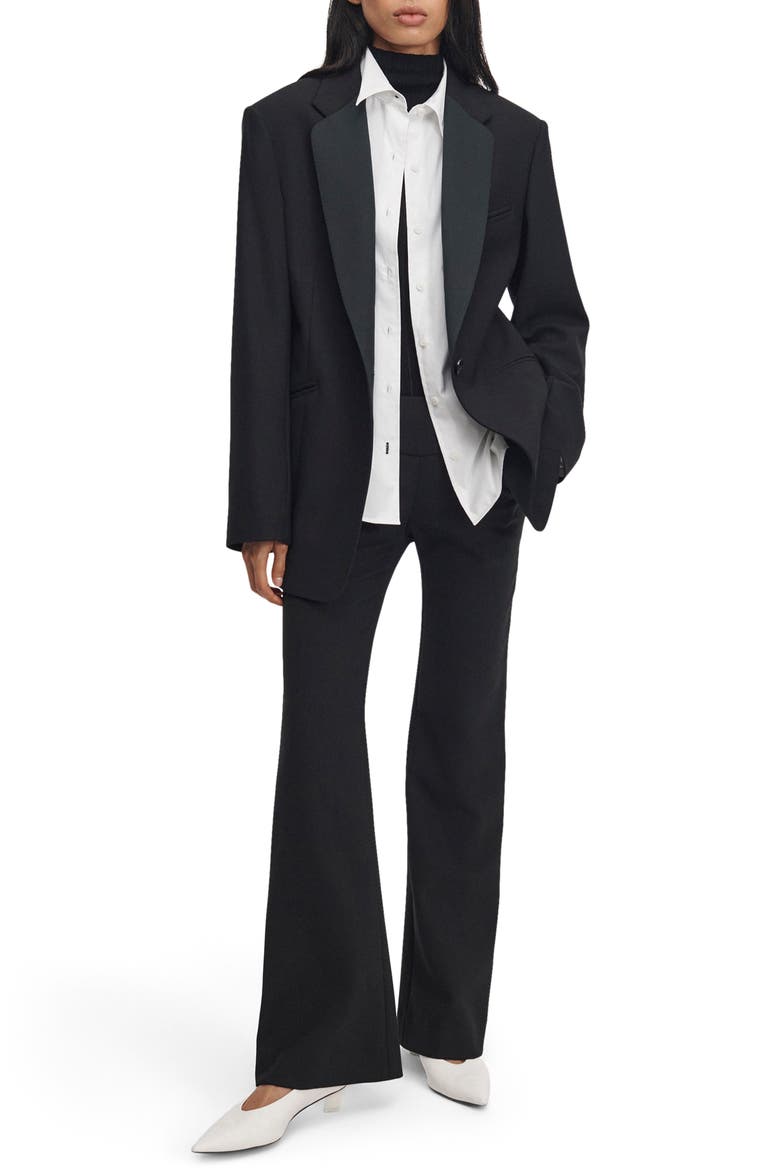 Goldie Blazer, Alternate, color, BLACK
