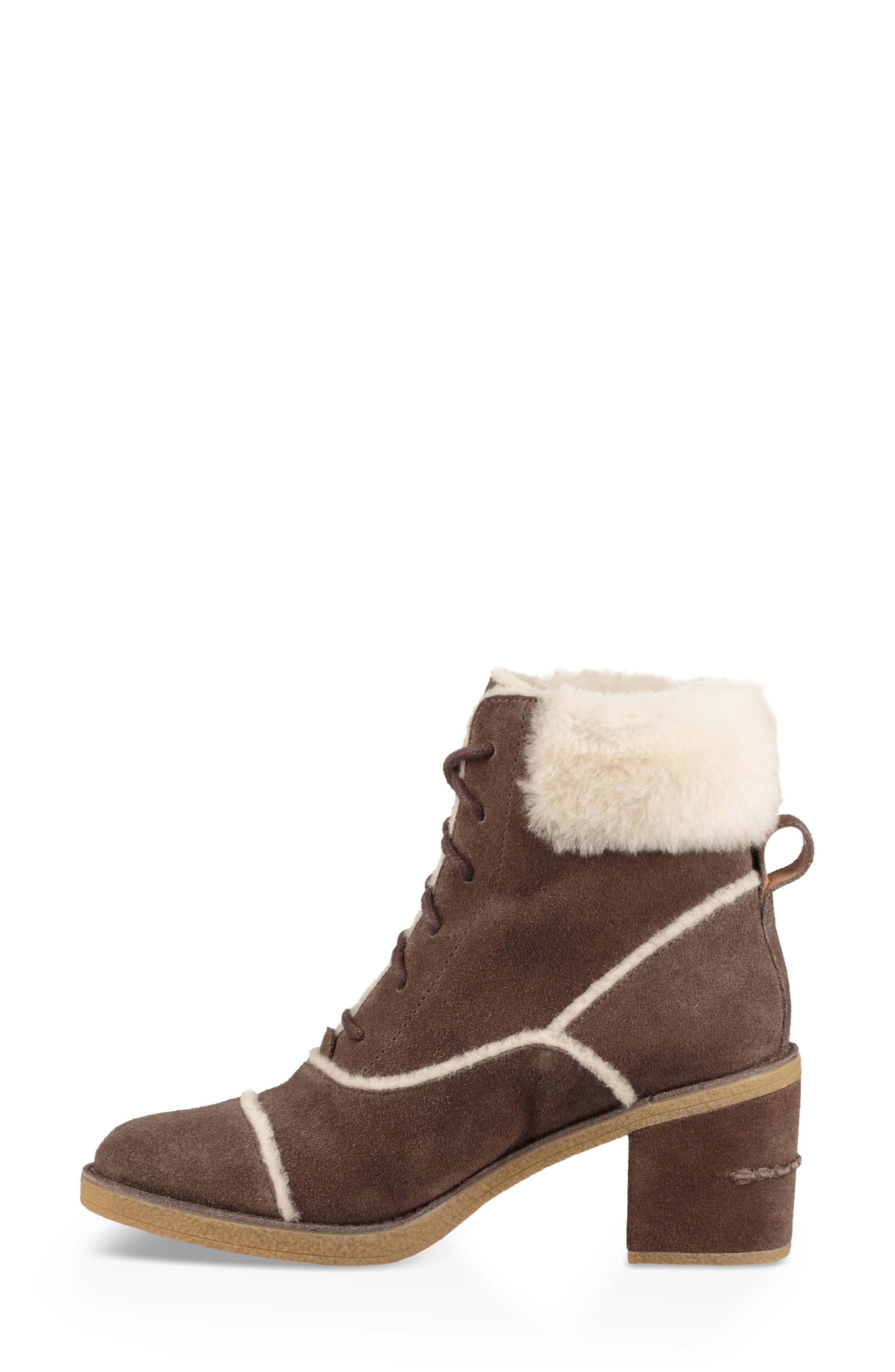 UGG<sup>®</sup> Esterly Genuine Shearling Boot, Alternate, color, 