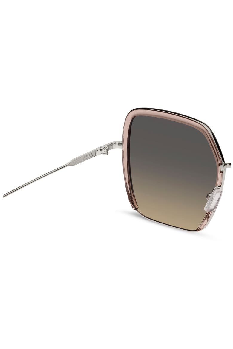 55mm Oversize Square Sunglasses, Alternate, color, 08KB-PR