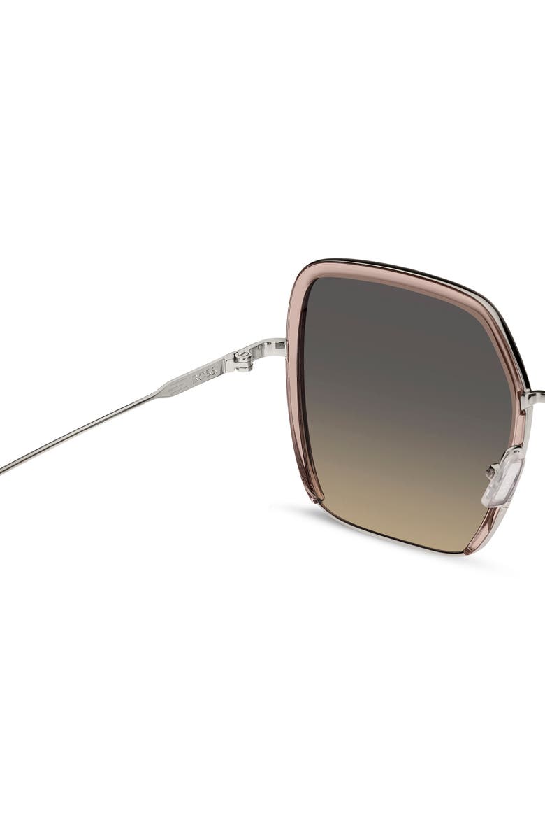 BOSS 55mm Oversize Square Sunglasses, Alternate, color,