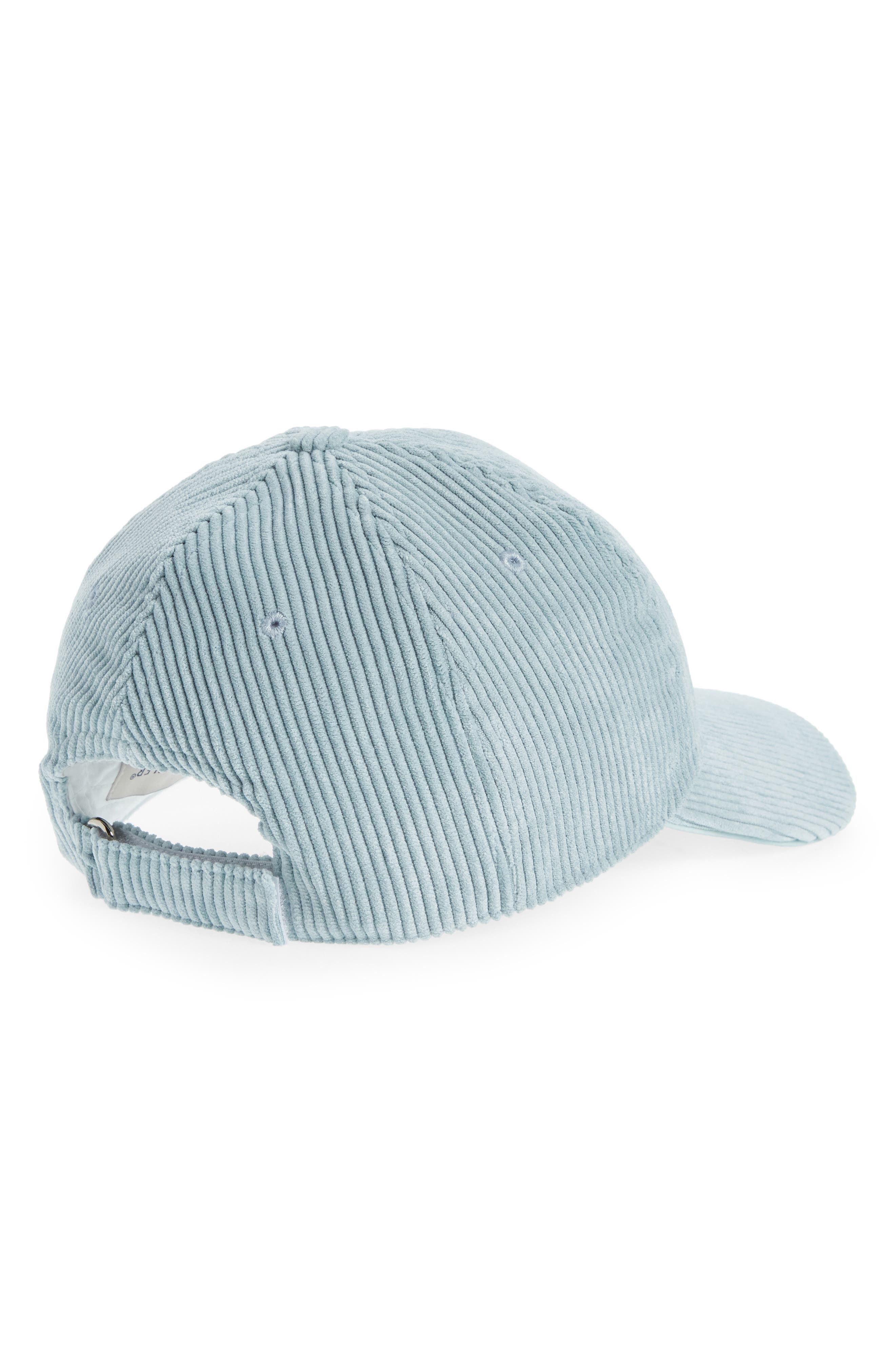 Moncler Logo Corduroy Baseball Cap (Women) | Nordstrom