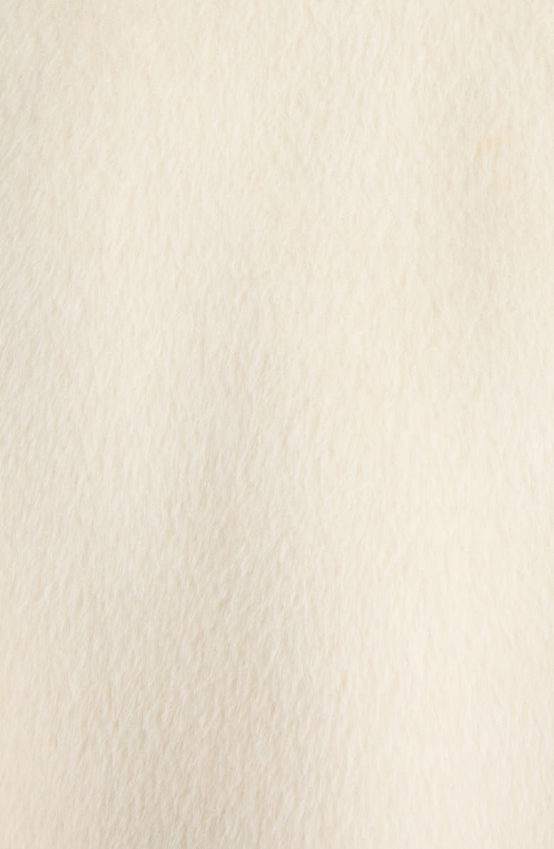 Jacquemus Le Blouson Pilu Alpaca & Virgin Wool Blend Bomber Jacket, Alternate, color, Off-White