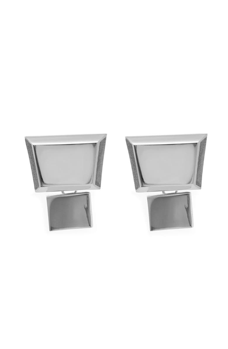 Nayibe Warchausky Jewelry Boxes Earrings, Main, color, Silver
