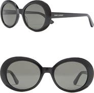 Saint Laurent 54mm Oval Sunglasses