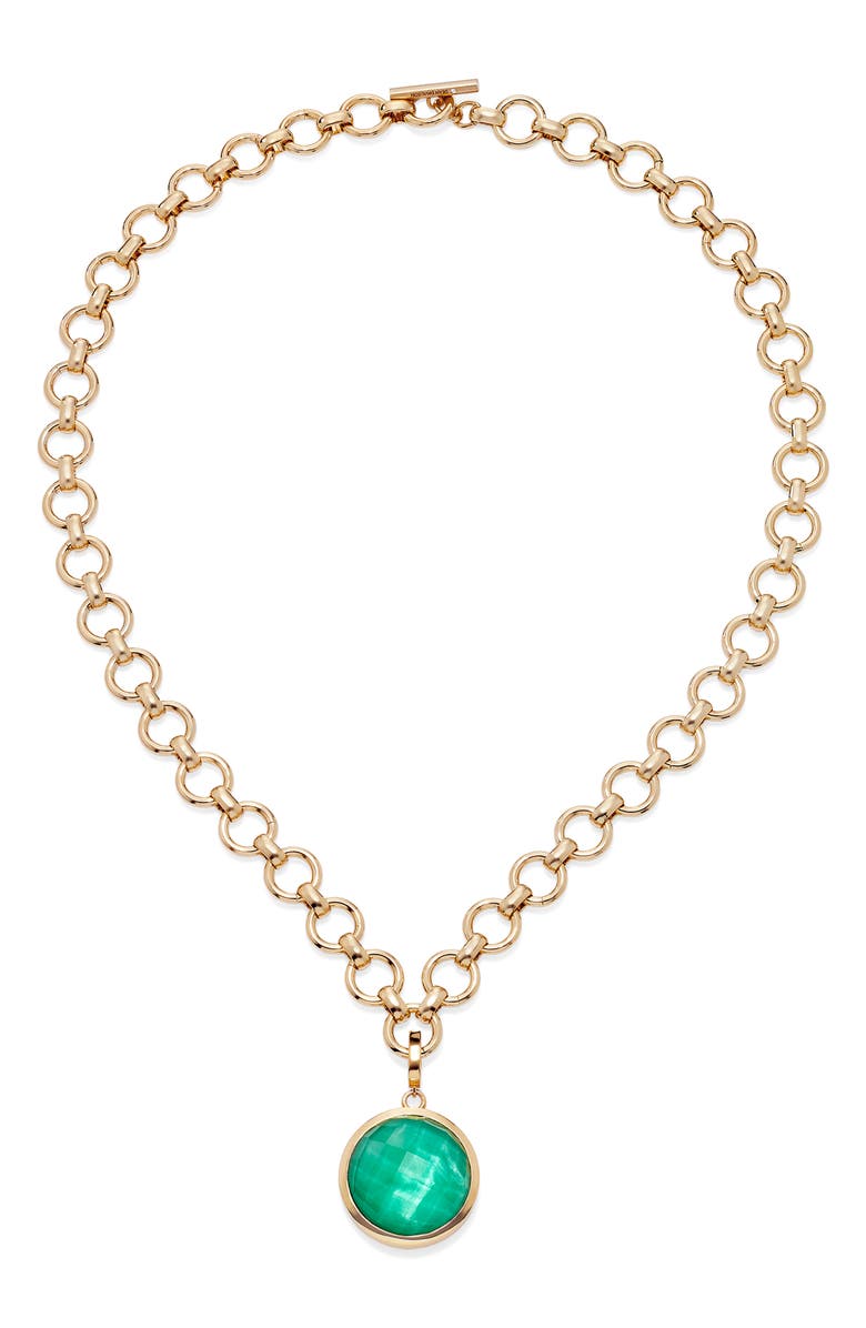 Dean Davidson Knockout Collar Necklace, Alternate, color, Banyan Green