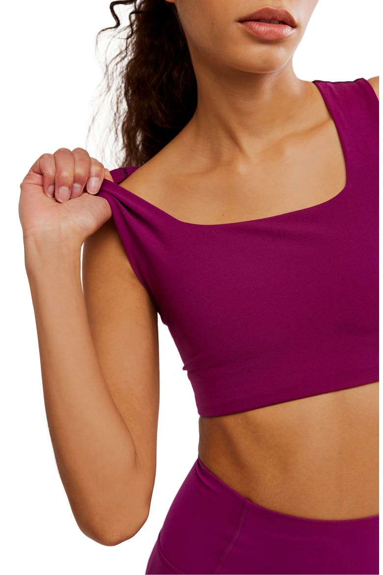 FP Movement Win Win Racerback Bra, Alternate, color, DEEP MULBERRY