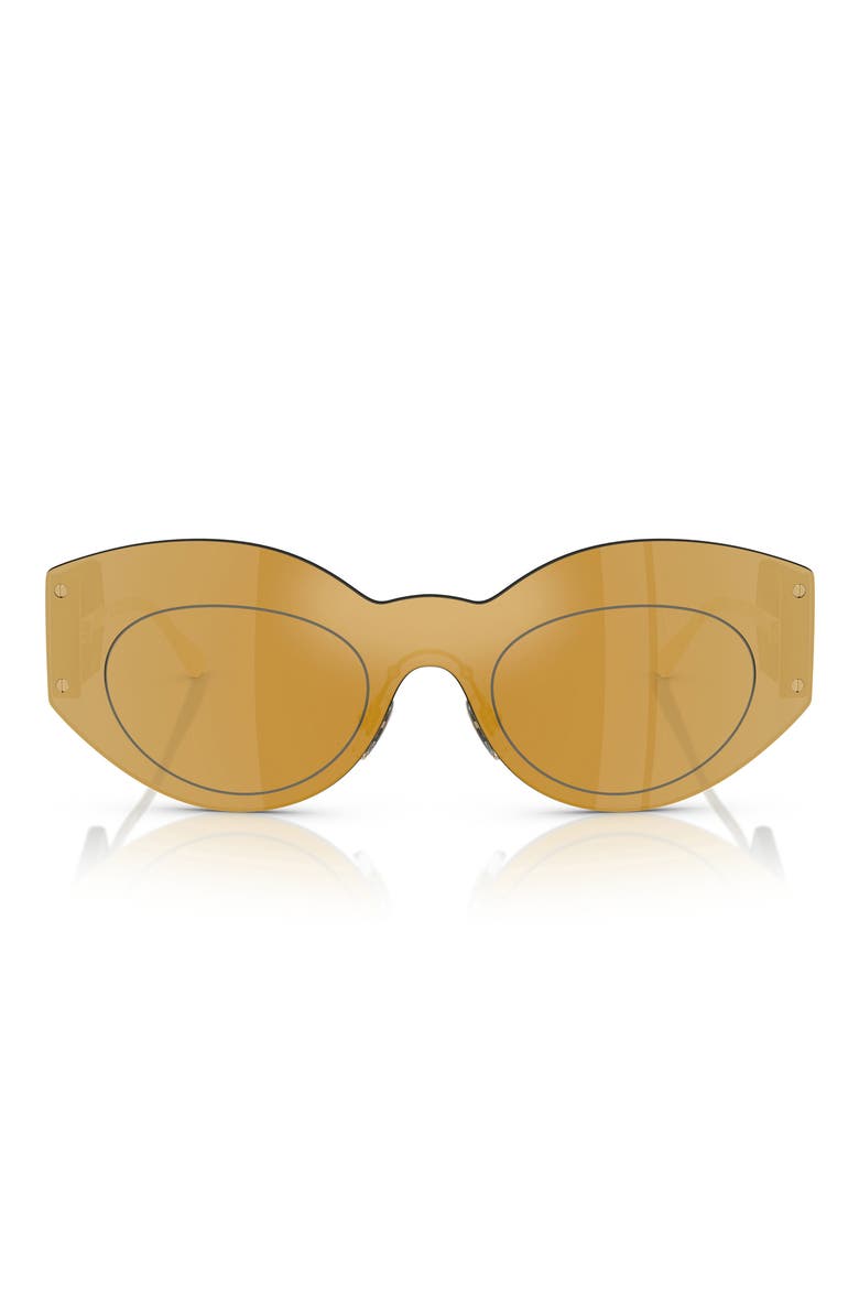 44mm Irregular Sunglasses, Main, color, GOLD MIRROR