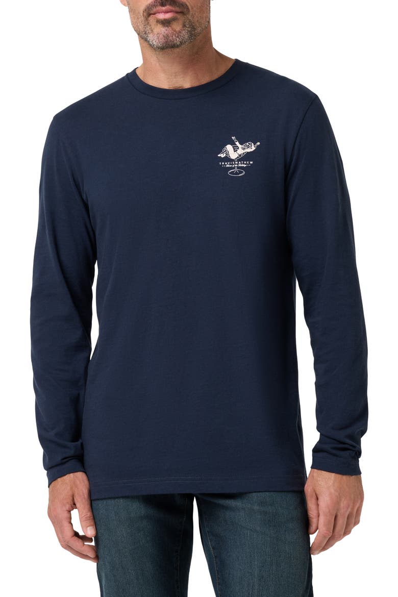 Winter Wonder Graphic Long Sleeve T-Shirt, Main, color, TOTAL ECLIPSE