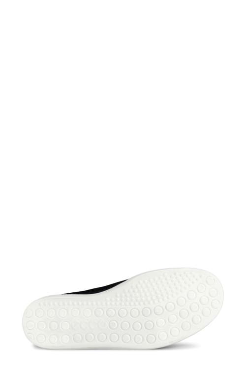 Ecco Classic Leather Slip-on Sneaker In Multi