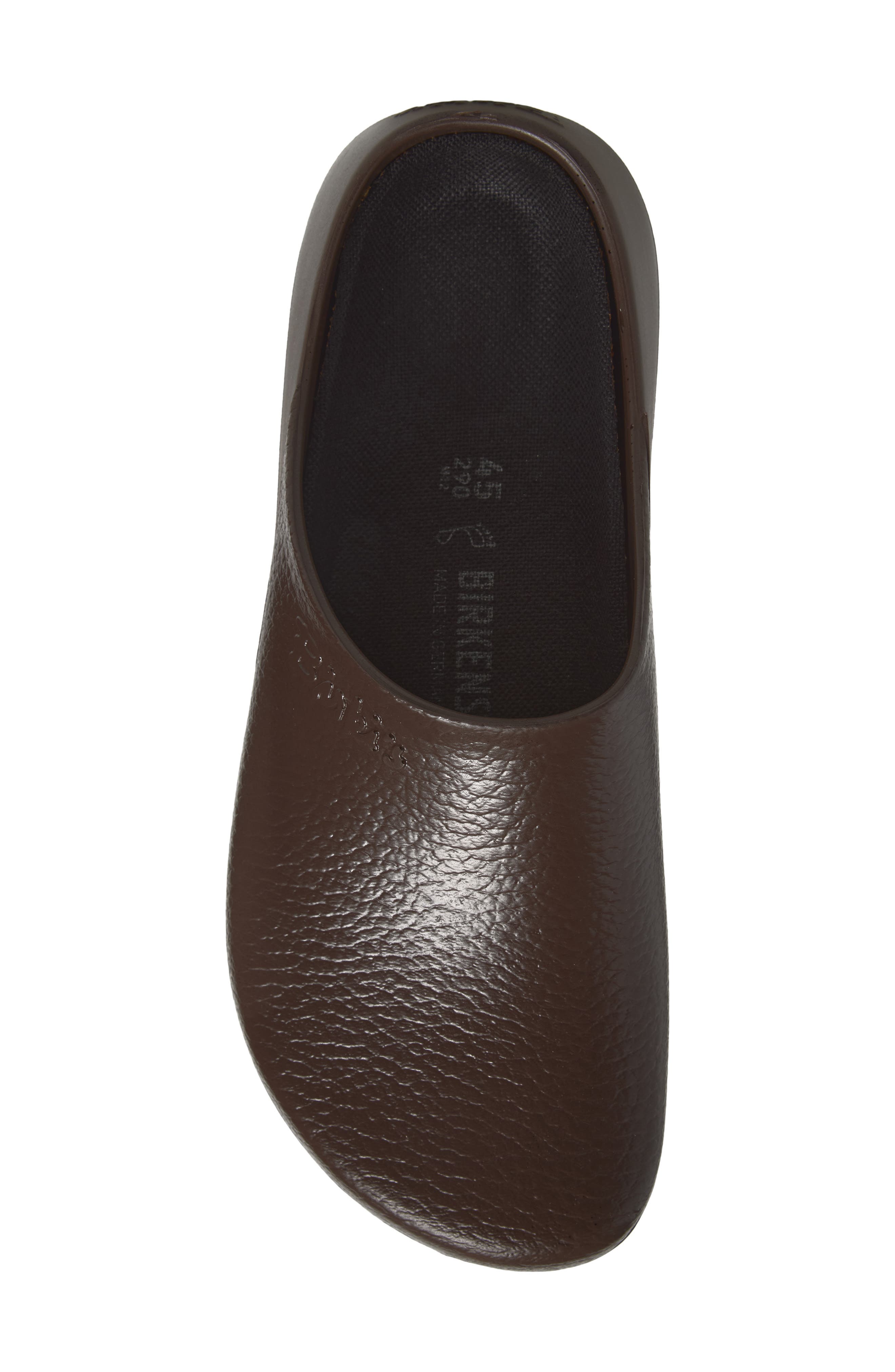 Super Birki Water Resistant Clog, Alternate, color, BROWN