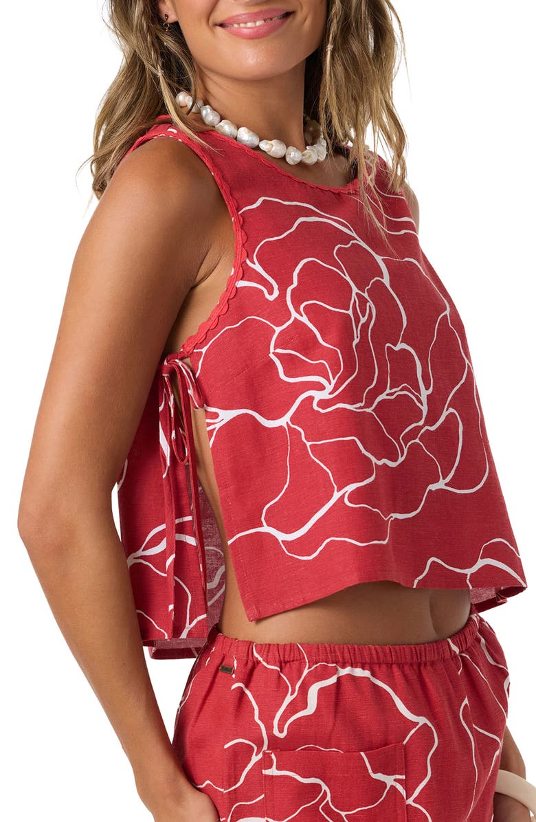 O'Neill Athena Floral Top, Alternate, color,