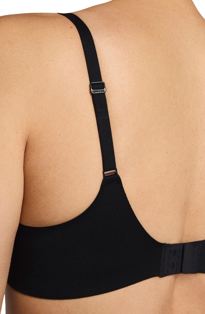 SPANX<sup>®</sup> Underwire Push-Up Spacer Bra, Alternate, color, Very Black