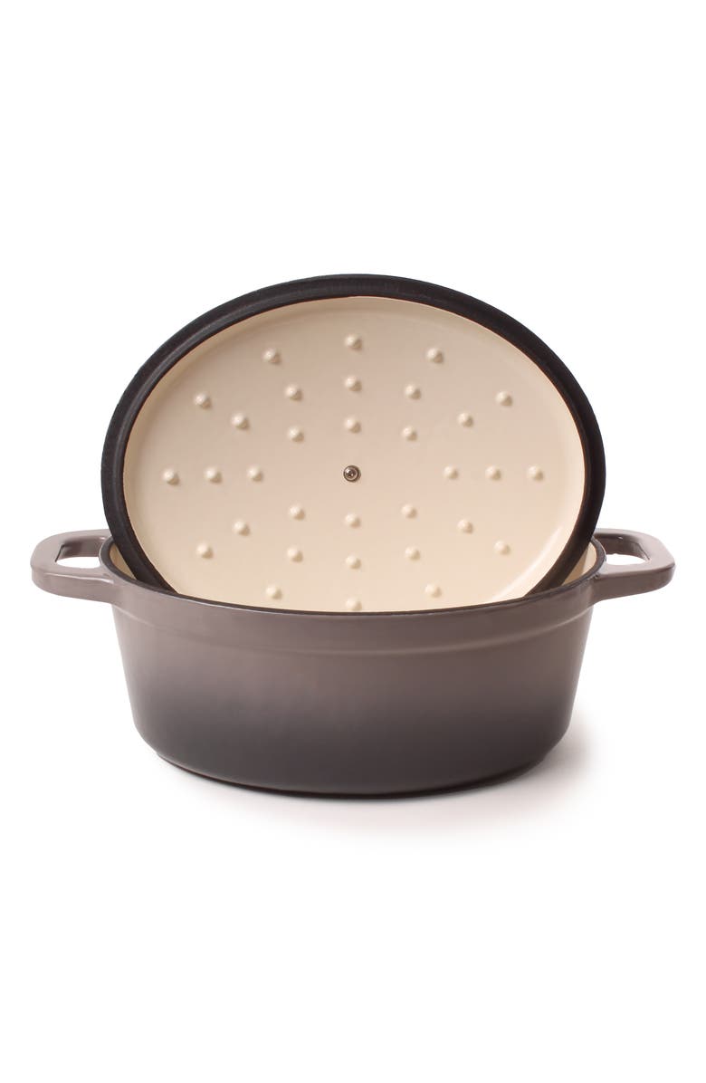 BergHOFF Neo Cast Iron Stockpot 4-Piece Set, Alternate, color, Oyster