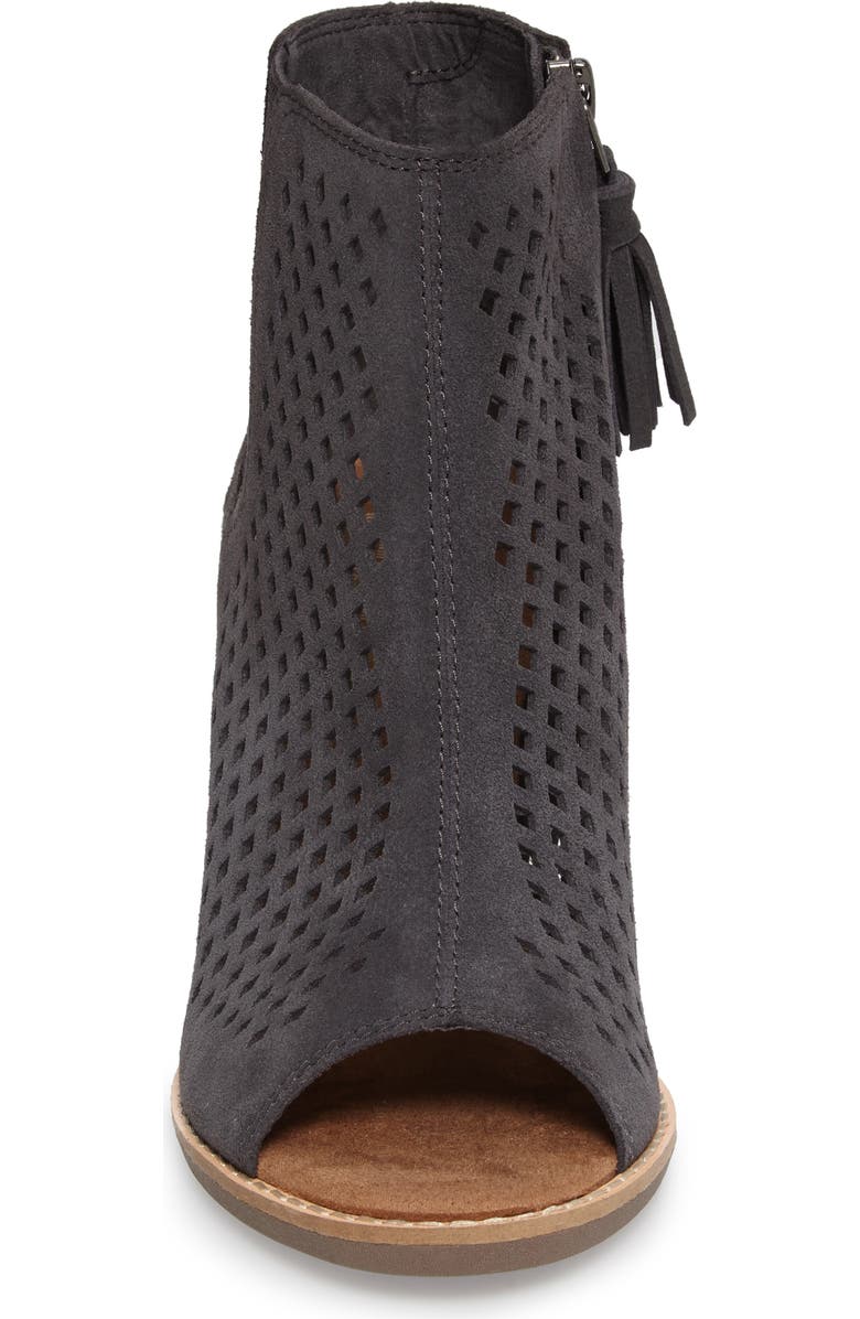 TOMS Majorca Peep Toe Bootie, Alternate, color,