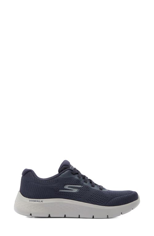 Skechers Go Walk Flex Sneaker In Navy/gray