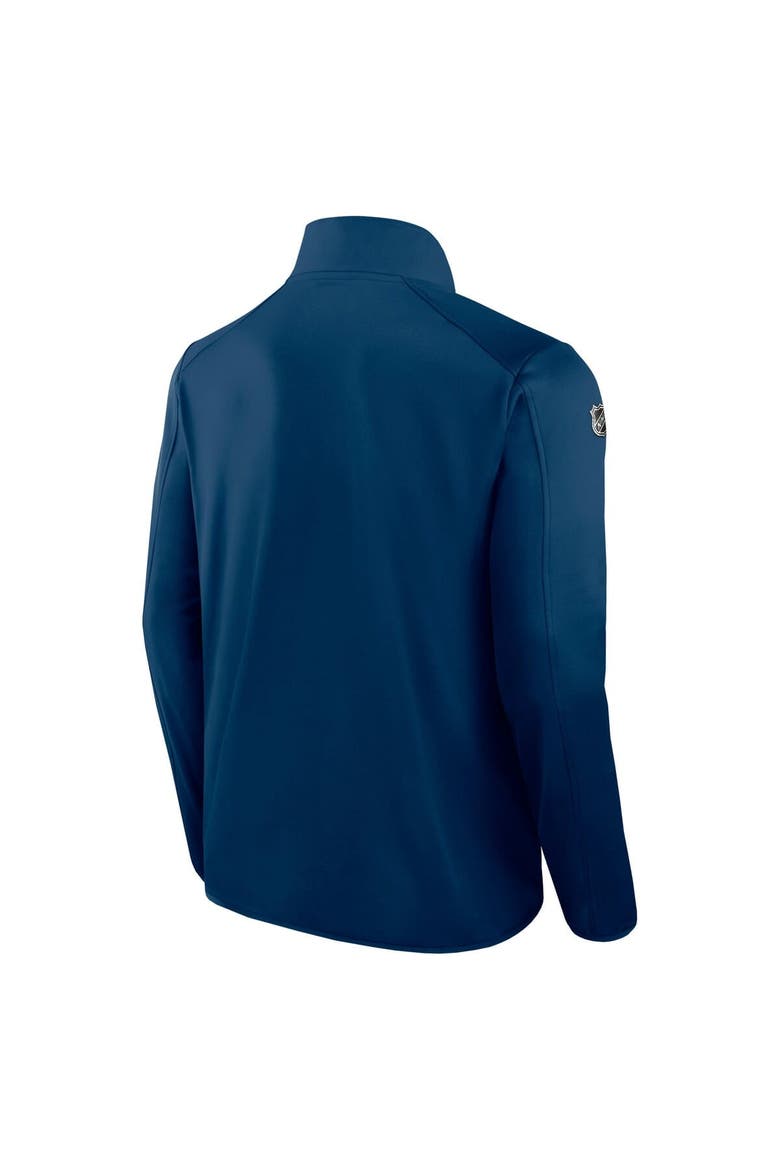 Men's Fanatics  Navy Seattle Kraken Authentic Pro Rink Fleece Full-Zip Jacket, Alternate, color, Navy