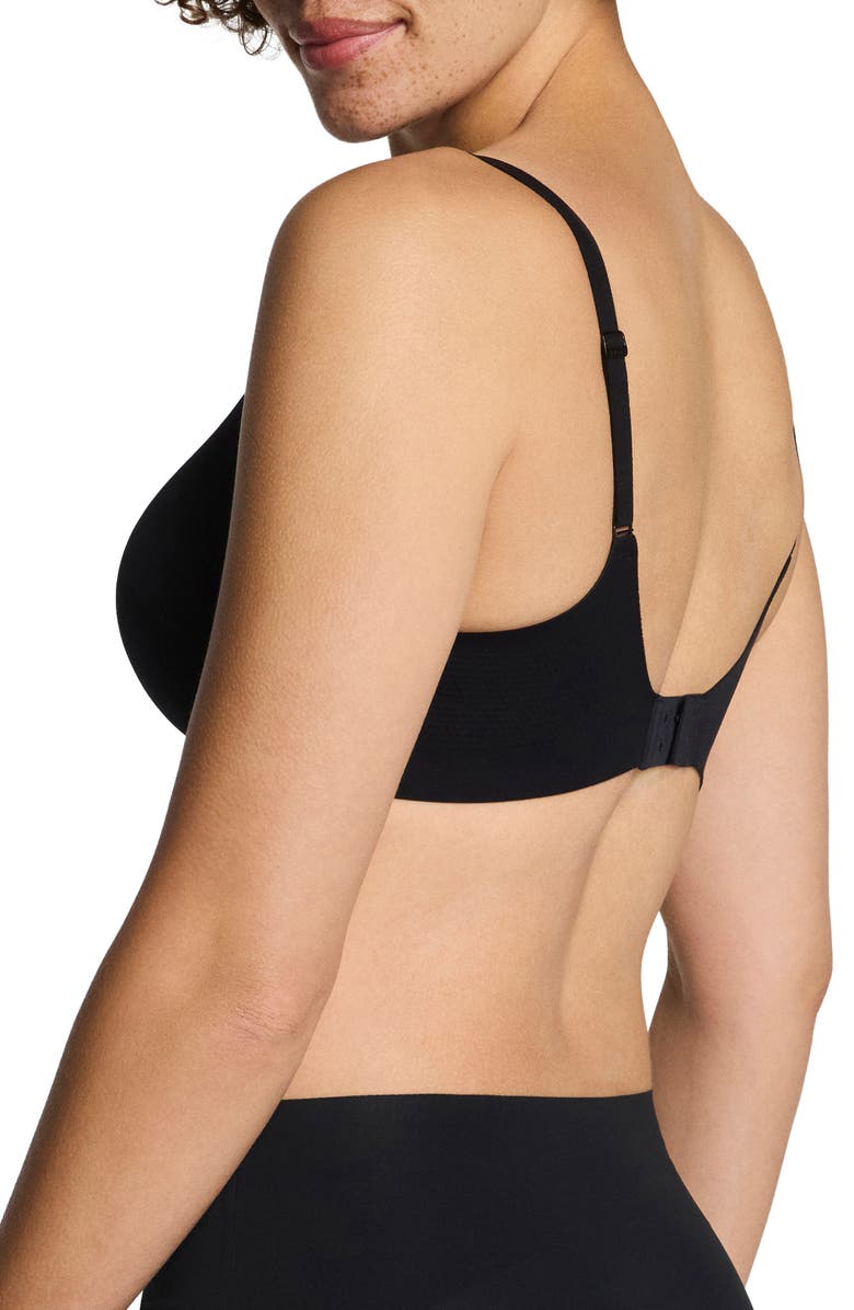 SPANX<sup>®</sup> Underwire Push-Up Spacer Bra, Alternate, color, Very Black