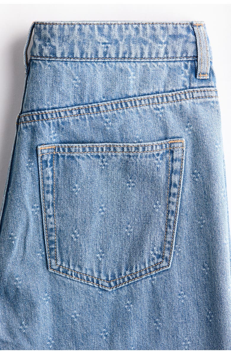 H&M Wide High Waist Jeans, Alternate, color, 