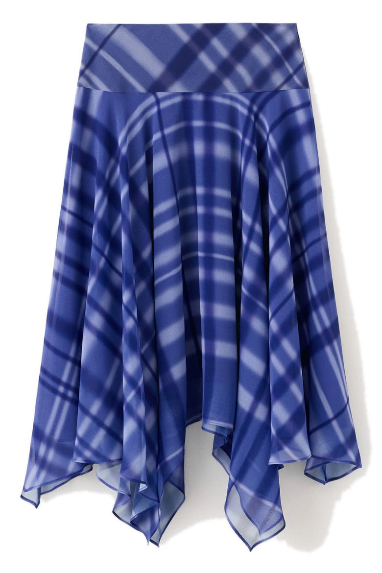 Maxi Flared Skirt, Alternate, color, BLUE