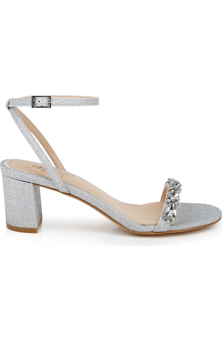Jewel Badgley Mischka Danni Ankle Strap Sandal, Alternate, color,