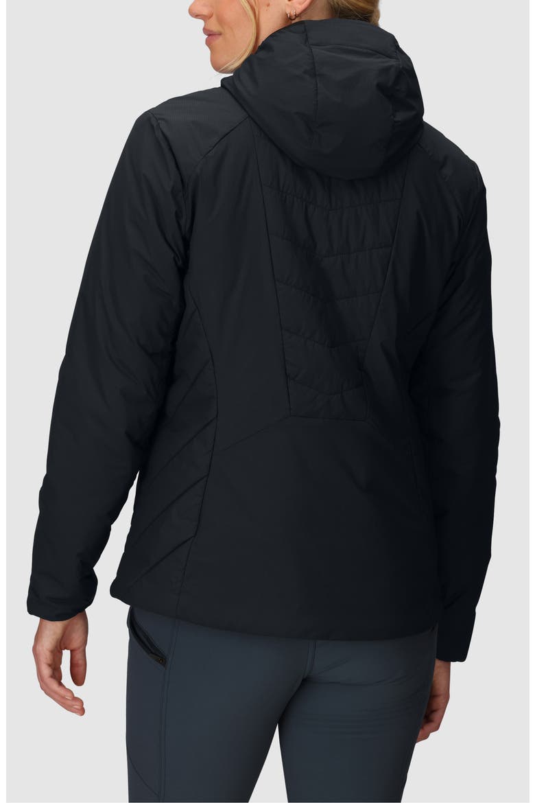 Vesper Insulated Hooded Jacket, Alternate, color, BLACK