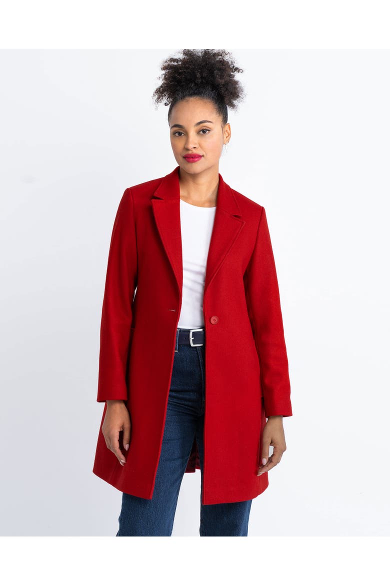 The Camden Coat, Main, color, Carmine Red
