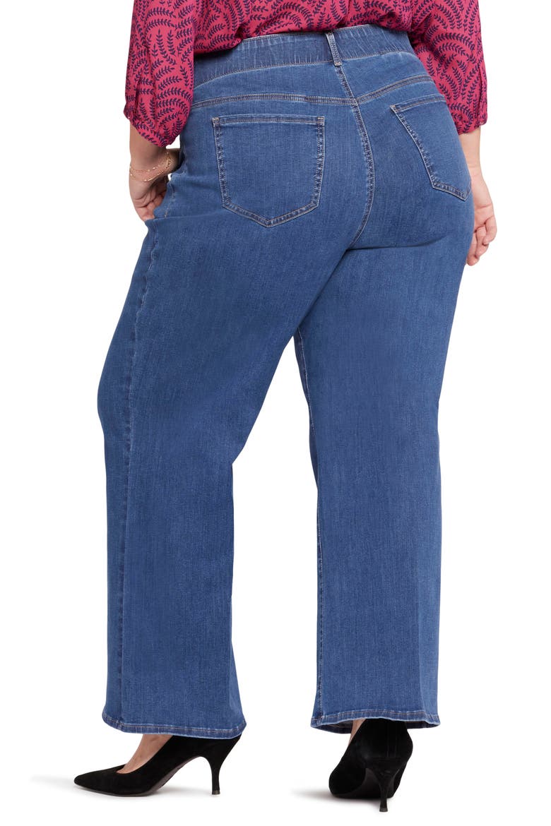Waist Match Major Wide Leg Jeans, Alternate, color, WATERFALL